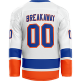 Sound Tigers Adult Player Cut and Sew Jersey