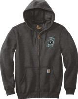 Brooklyn Aviators Carhartt Midweight Hooded Zip-Front Sweatshirt