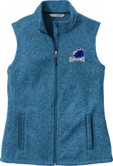 Brandywine Outlaws Ladies Sweater Fleece Vest