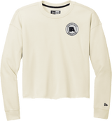 Aspen Aviators New Era Ladies Tri-Blend Fleece Crop Crew