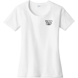 Brutes Mafia Ladies PosiCharge Tri-Blend Wicking Scoop Neck Raglan Tee