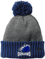 Brandywine Outlaws New Era Colorblock Cuffed Beanie